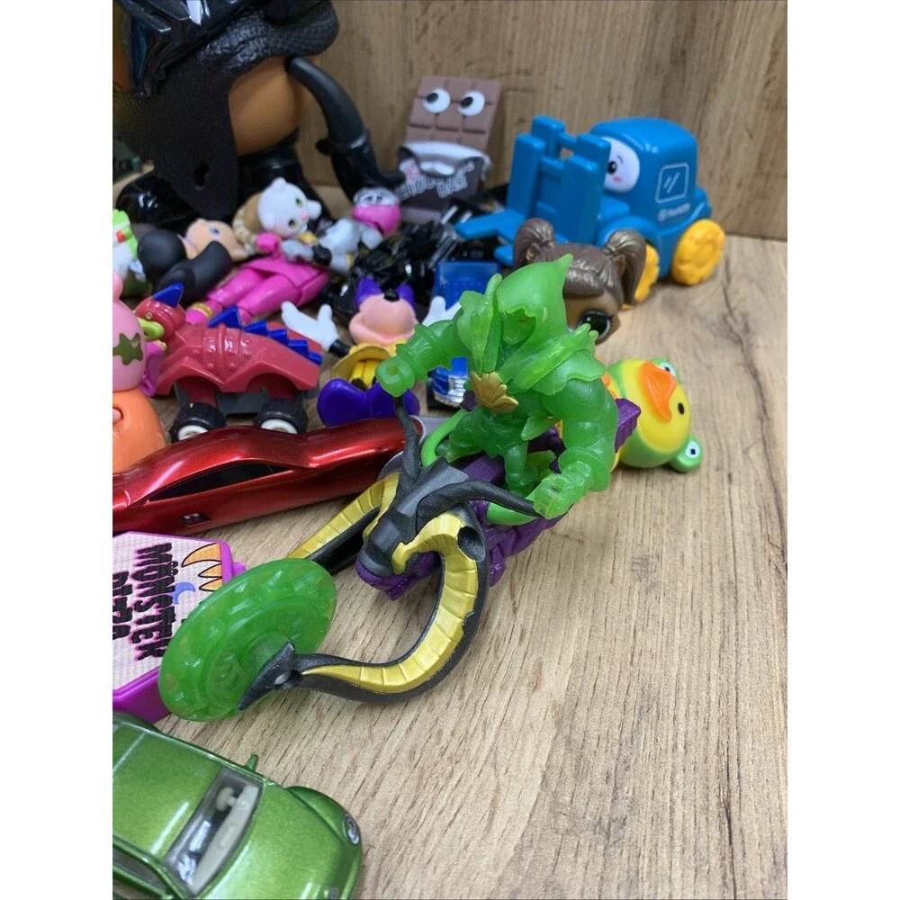 Random Toy Lot- Vintage & Modern 4 lbs Reseller or Collectors Paradise Box 10